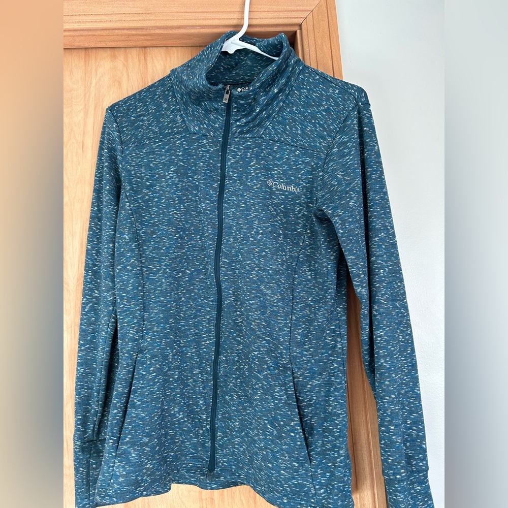 Columbia zip up blue medium women’s